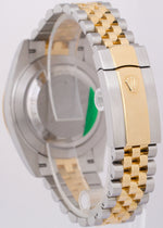 Rolex DateJust 41 CHAMPAGNE DIAMOND 18K Gold Steel 41mm JUBILEE Fluted 126333