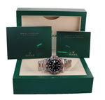 2020 MINT Rolex GMT Master Root Beer Two Tone Rose Gold 126711 Watch Box