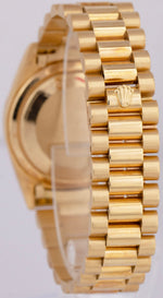 Rolex Day-Date President DIAMOND Champagne Dial 36mm 18K Yellow Gold Watch 18238