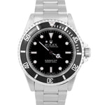 MINT Rolex Submariner No-Date Black Stainless Steel 40mm Automatic Watch 14060 M