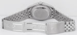 MINT Rolex DateJust DIAMOND White 36mm Stainless Steel Jubilee Watch 16220