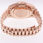 2023 NEW PAPERS Rolex President 40mm Rose Gold White Roman 228235 Watch Box