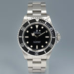 1991 Rolex Submariner No-Date 2 Line Tritium Dial 14060 Steel Black 40mm Watch Box