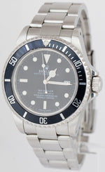 PAPERS Rolex Sea-Dweller 16600 Automatic 40mm Stainless Steel Black Watch BOX