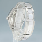 2021 NEW PAPERS Rolex Milgauss Blue Anniversary Green 116400GV Steel Watch Box