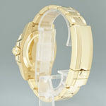 2021 NEW PAPERS Rolex Submariner Ceramic Blue 116618 LB Yellow Gold Watch Box