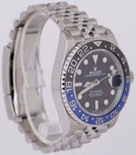 NEW PAPERS MINT Rolex GMT-Master II 126710 BLNR BATMAN Blue JUBILEE 40mm BOX