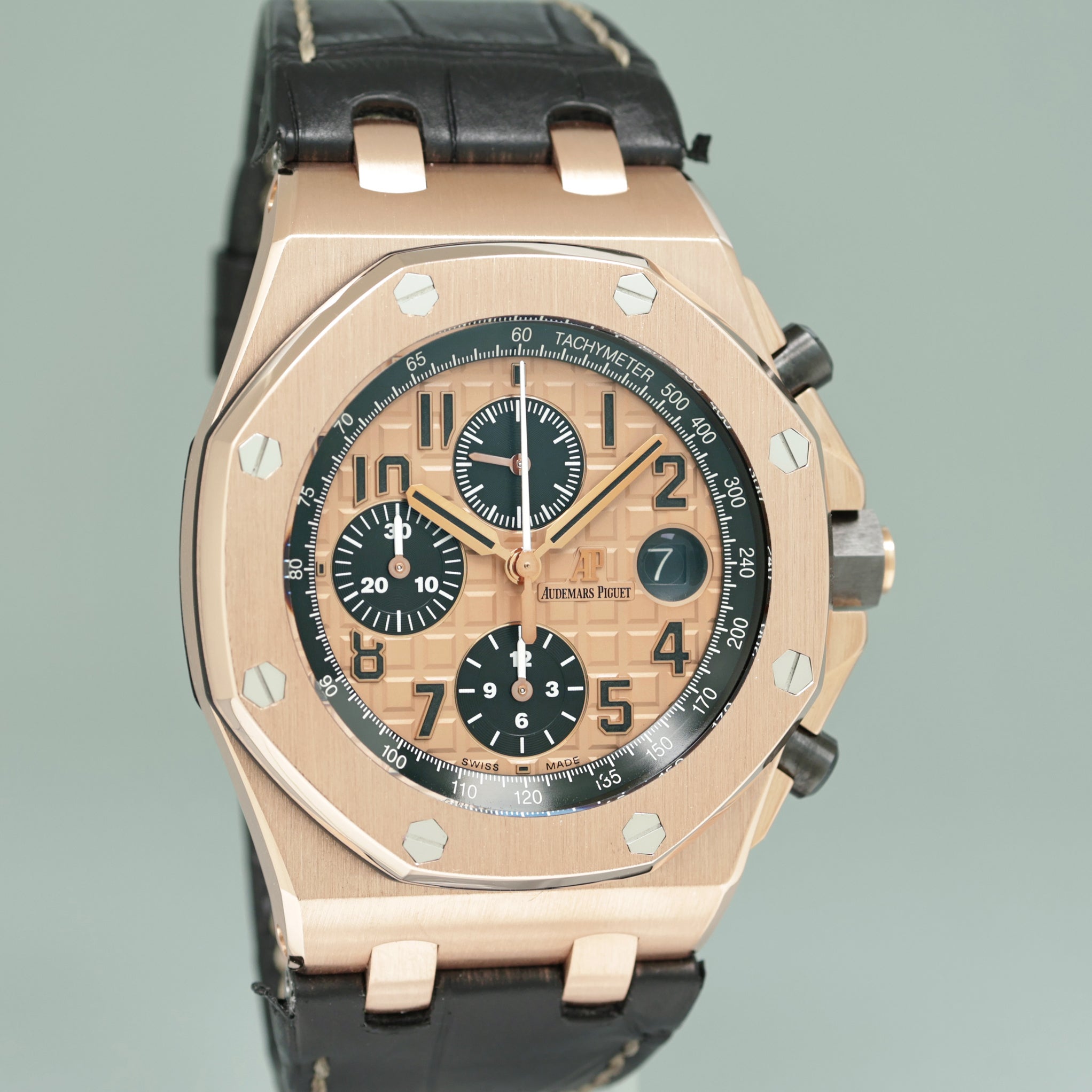 MINT Audemars Piguet 26470OR Royal Oak Offshore 42mm Chronograph Brick Watch