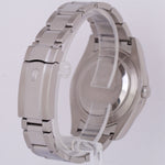 Rolex DateJust II 41 BLACK Steel 18K White Gold 41mm Fluted Oyster 116334