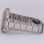 Rolex DateJust II 41 BLACK Steel 18K White Gold 41mm Fluted Oyster 116334