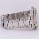 Rolex DateJust II 41 BLACK Steel 18K White Gold 41mm Fluted Oyster 116334