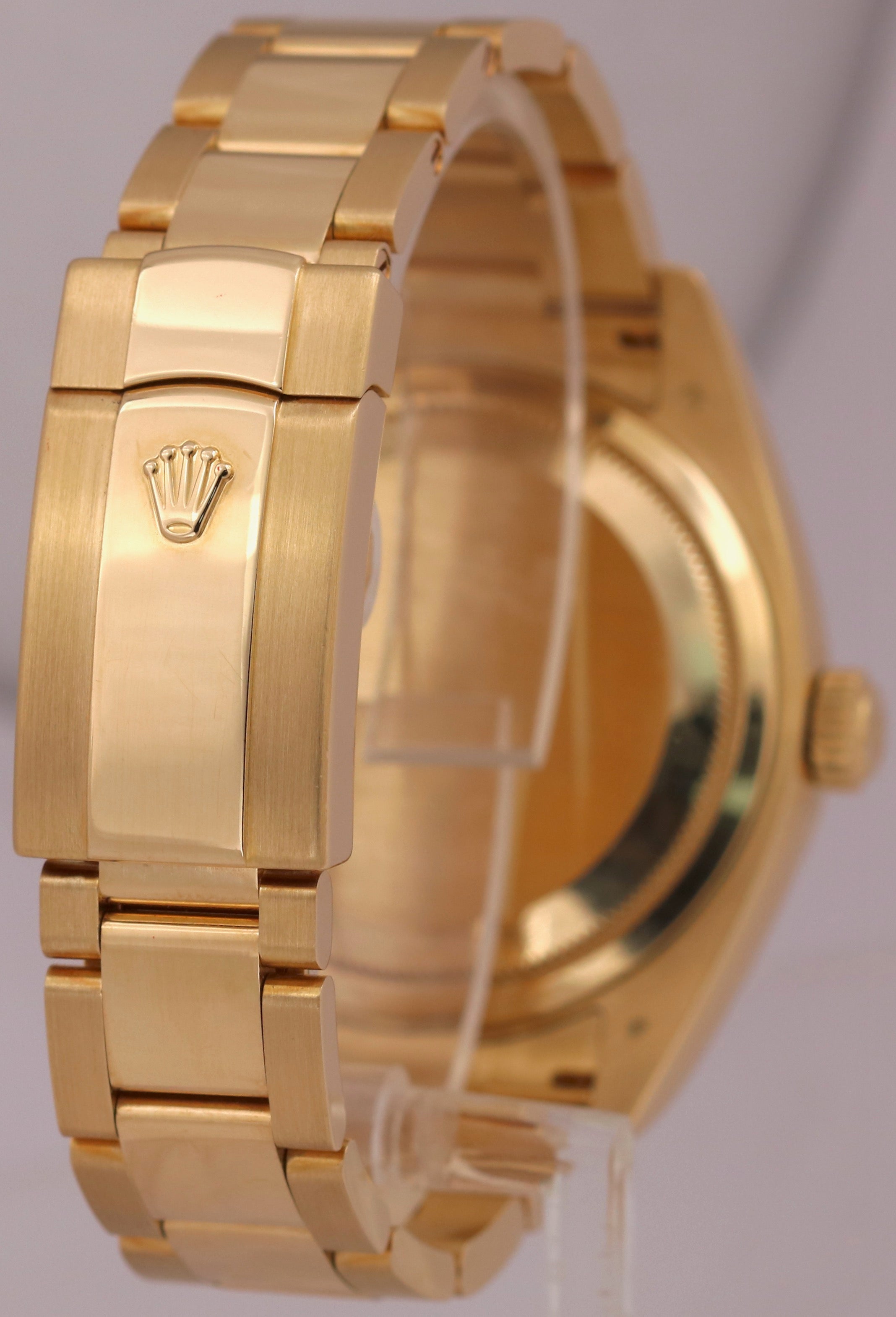 MINT Rolex Sky-Dweller CHAMPAGNE ARABIC 18K Yellow Gold Oyster 42mm 326938 BOX