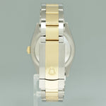 2023 Rolex DateJust 36mm Champagne Motif Two Tone Gold Oyster 126233 Watch Box