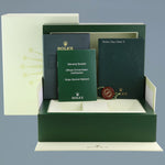 MINT 2014 Rolex Day Date II President Yellow Gold Diamond 41mm 218238 Watch Box