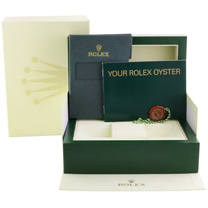 2000 MINT Rolex Yacht-Master Yellow Gold 16628 40mm Blue Watch Box