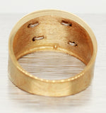 Joel McFadden Gold Dragon Ring - 14k Yellow & White Gold Band - Size 9