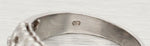 Vintage 0.50ctw Studded Diamond Band Ring - 14k White Gold - Size 9