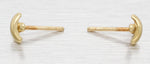 Tiffany & Co. 18k Cross Stitch Stud Earrings - Small 750 Yellow Gold 'X'