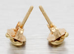 Tiffany & Co. 18k Cross Stitch Stud Earrings - Small 750 Yellow Gold 'X'