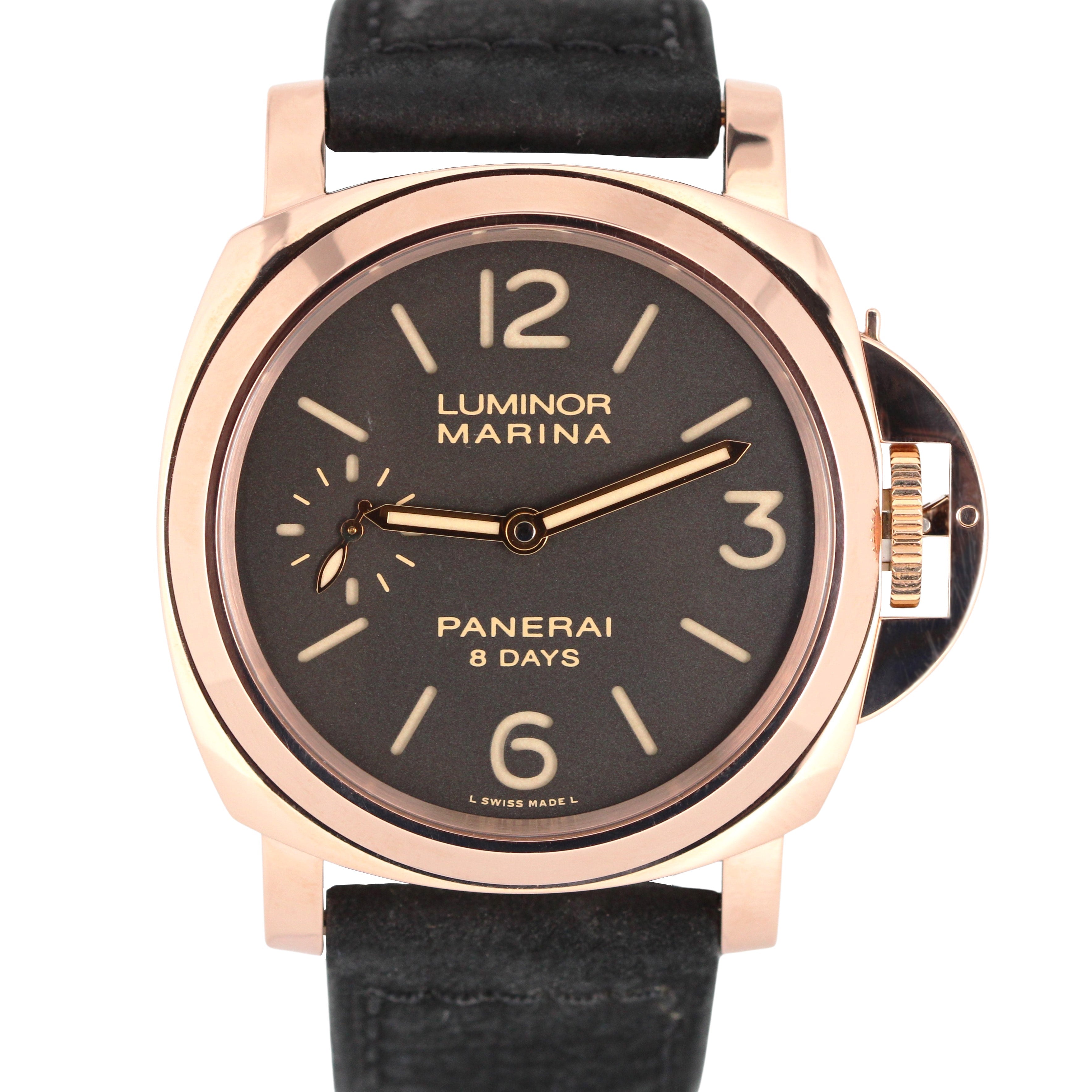 Panerai Luminor Marina, Panerai Luminor, Luminor Marina, Panerai 8 Dyas, Panerai, Panerai PAM00511, PAM00511, Rose Gold Panerai, Gold Panerai