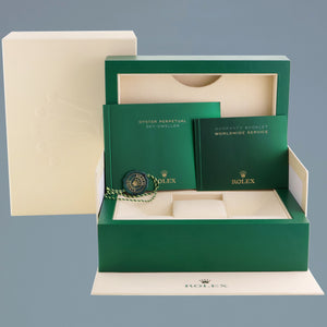 NEW 2023  Rolex Sky-Dweller Rose Gold White Stick Oysterflex 326235 Watch Box