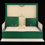 2024 NEW Rolex Platinum Fluted President 40mm Olive Green Roman 228236 Watch Box
