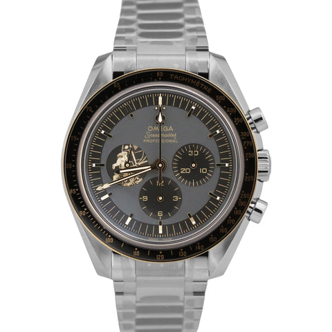 NEW STICKERED Omega Speedmaster Apollo 50th Anniversary 310.20.42.50.01.001 BOX