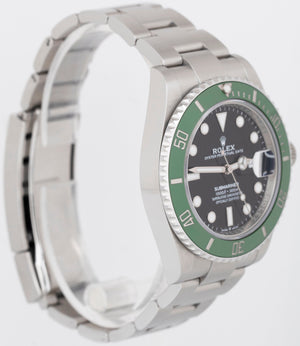 MINT PAPERS Rolex Submariner Date 41mm KERMIT Green Steel 41mm 126610 LV BOX