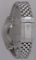 MINT PAPERS Rolex DateJust 41mm Wimbledon Jubilee Stainless Watch 126334 BOX