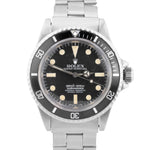 Vintage Rolex Submariner Black Automatic Stainless Steel 40mm Watch 5512