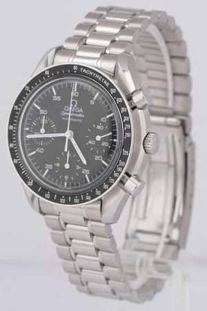 MINT Omega Speedmaster Reduced 39mm 3510.50 Chronograph Steel Watch 3510.50.00