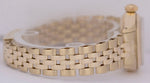 MINT PAPERS Ladies Rolex DateJust 24mm Champagne 14K Gold JUBILEE 6719 Watch BOX