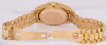 Rolex Day-Date President Florentine 36mm Silver 18K Gold Fluted Watch 18038