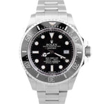 MINT Rolex Sea-Dweller Deepsea Stainless Steel 44mm Black Ceramic Watch 116660