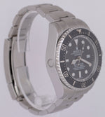 MINT Rolex Sea-Dweller Deepsea Stainless Steel 44mm Black Ceramic Watch 116660