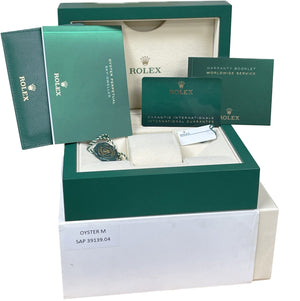 MINT NEW PAPERS Rolex Sky-Dweller BLUE 18K Fluted 42mm JUBILEE Watch 326934 BOX