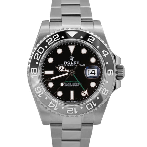 NEW OCTOBER 2024 PAPERS Rolex GMT-Master II BRUCE WAYNE Ceramic 126710 GRNR BOX