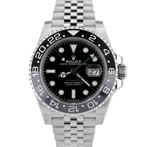 BRAND NEW 2024 Rolex GMT-Master II BRUCE WAYNE Jubilee Ceramic 126710 GRNR BOX