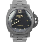 Panerai Tuttonero Luminor 1950 3 Days GMT Ceramica Black 44mm PAM00438 Watch