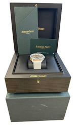 PAPERS Audemars Piguet Code 11.59 GRAY 18K Gold 41mm 15210CR.OO.A008KB.01 BOX