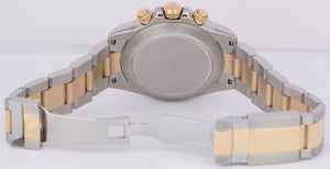 Rolex Daytona Cosmograph 40mm MOTHER OF PEARL Two-Tone Gold Steel Watch 116523