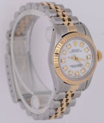 MINT Rolex Oyster Perpetual 24mm Two-Tone 18K Gold MOP DIAMOND Jubilee 67193