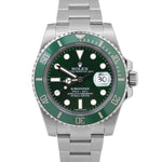 MINT 2018 Rolex Submariner HULK Green Ceramic Stainless Steel 40mm 116610 LV