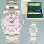 2023 NEW PAPERS Rolex Oyster 126000 Perpetual 36mm Pink Candy Watch Box