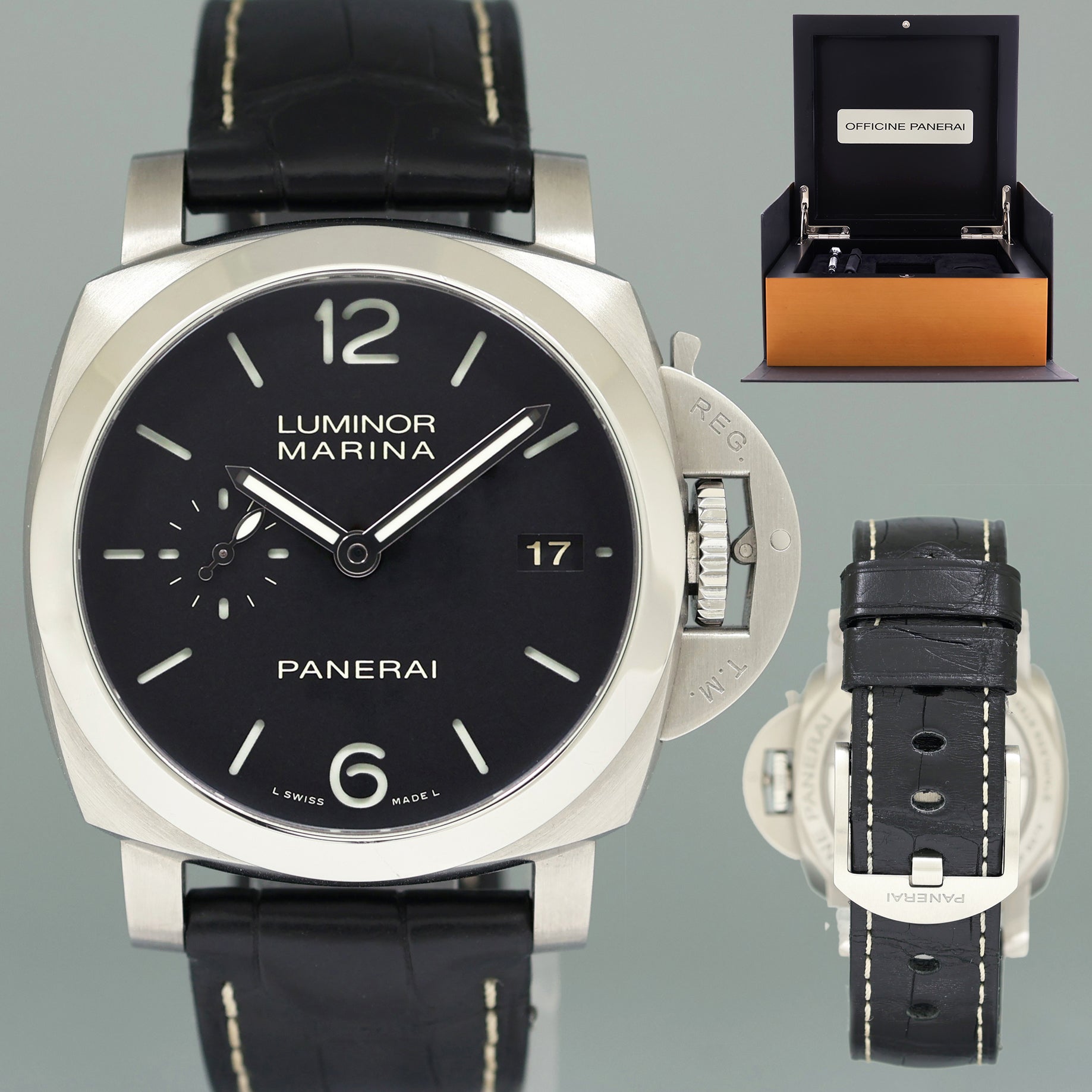 Panerai Luminor Marina 1950 3 Days 42mm PAM00392 Steel Automatic with Box