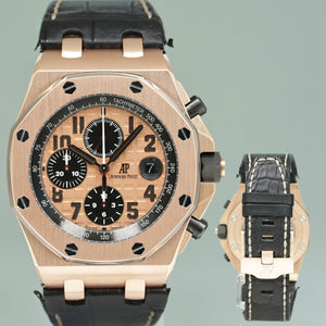 MINT Audemars Piguet 26470OR Royal Oak Offshore 42mm Chronograph Brick Watch