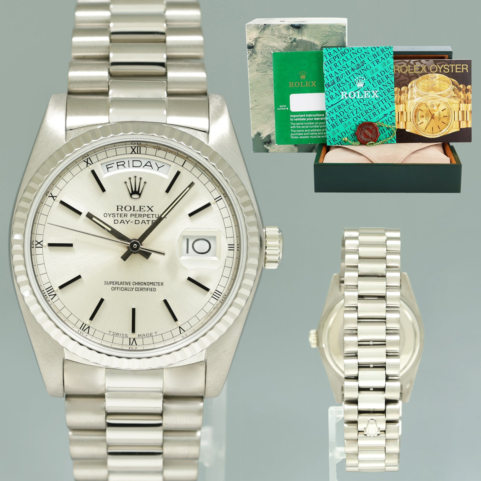 Rolex day date 18039 sales