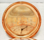 Working 1920s International Watch Co. Pocket Watch Schaffhausen Solid 14k Gold