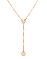 Tiffany & Co. Elsa Peretti Diamond By the Yard Necklace - 18k Yellow Gold - 16"