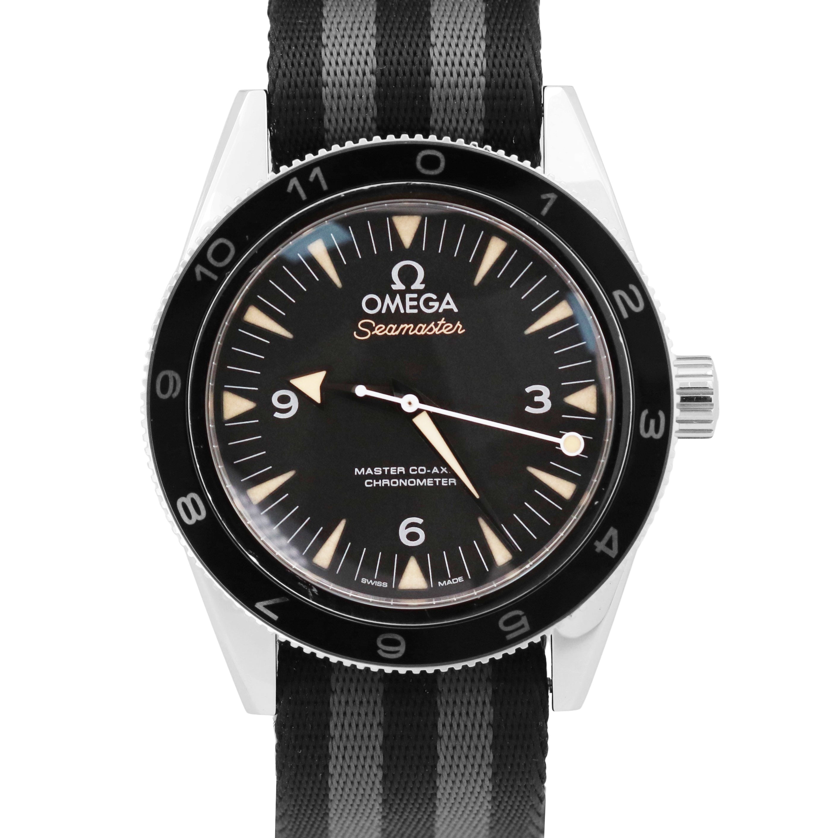 Omega Seamaster 300 James Bond SPECTRE Steel 007 NATO 41mm 233.32.41.21.01.001